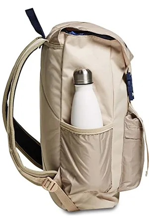 Invicta CHAT LEGACY, Rucksack aus nachhaltigem Stoff, Praktisch & Unisex, Leicht, kompakt, mit Laptopfach, Büro, Uni, Arbeit; Reise, Sport&Freizeit, italienisches Design, weiß