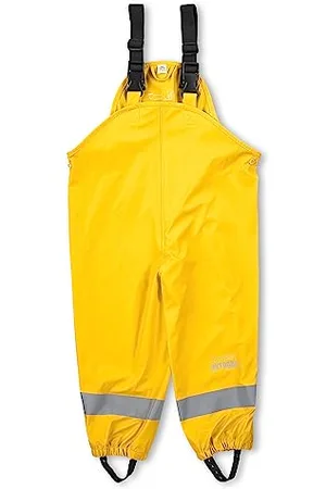 Sterntaler Regenhose ungefüttert uni - Kinder Regenhose wasserdicht - Unisex Matsch- und Buddelhose mit verschweißten Nähten und elastischen Hosenträgern - Regenbekleidung - , Größe 110