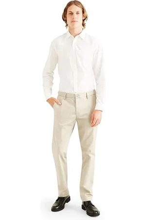 Dockers Herren Signature Khaki Slim Fit Pants Refined Chinos, , 36W / 34L
