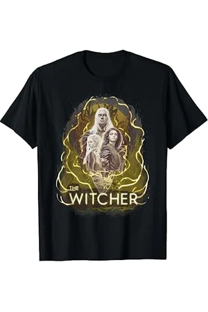 The Witcher Trinity Geralt Ciri Yennefer Fan-Erinnerungsstücke T-Shirt