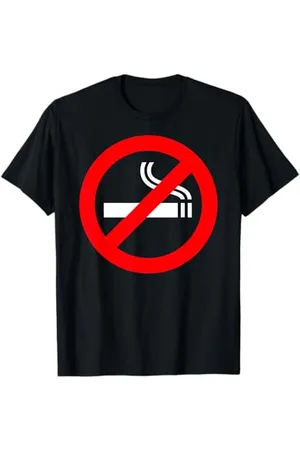 Miftees Schild mit Aufschrift "No Smoking" T-Shirt