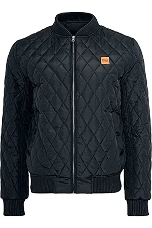 Urban classics Herren Diamond Quilt Nylon Jacket Jacke, , M EU