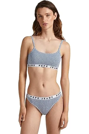 Pepe Jeans Damen Logo P STR BRLT Bra, , L