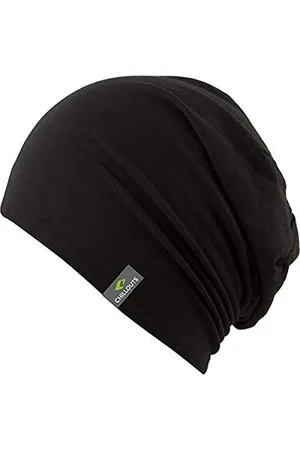 Chillouts Acapulco Hat, Unisex Beanie Mütze, Einheitsgröße OneSize, UV Schutz, schwarz