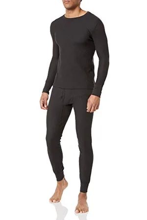 Fruit Of The Loom Herren Recycled Waffle Thermal Underwear Set (Top and Bottom) Pyjamaset, , Medium