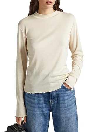 Pepe Jeans Damen Charlene T-Shirt, Brown (Sand), S