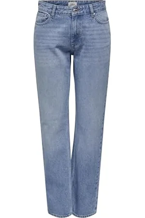 ONLY Damen ONLJANE MW STR JNS TAI Jeans, , 31 W/32 L