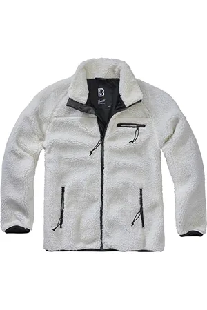 Brandit Teddyfleece Jacket, Farbe: white, Größe: 5XL