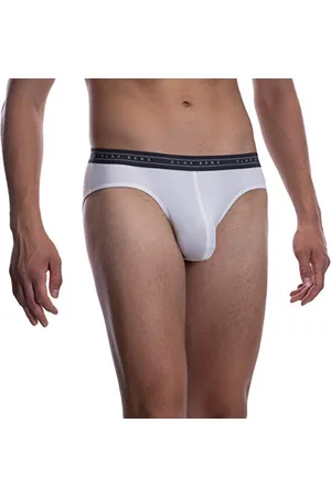 OLAF BENZ Herren Sportbrief Unterwäsche, White, M