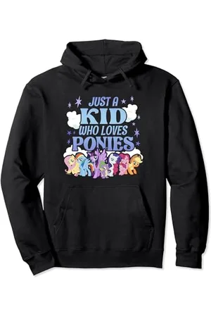 My Little Pony : Friendship Is Magic A Kid Who Loves Ponies Pullover Hoodie