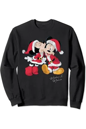 Disney Weihnachten Mickey And Minnie Christmas Kiss Sweatshirt