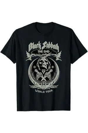 Black Sabbath The End World Tour Heavy Metal Music by Rock O T-Shirt