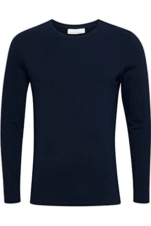 Casual Friday CFTheo LS t-Shirt Herren Longsleeve Langarmshirt Shirt Basic Slim Fit, Größe:M, Farbe: