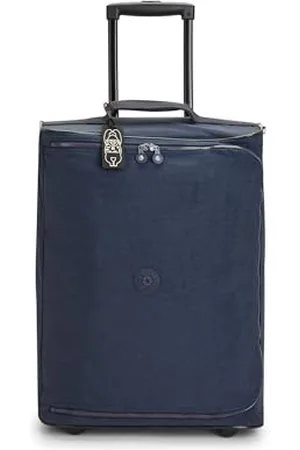 Kipling TEAGAN C Extra kleine Reisetasche mit Rollen in Kabinengröße, Carry On, (Blau)