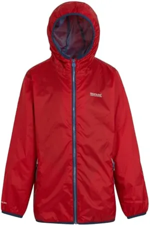 Regatta Unisex Kids Lever Ii Waterproof Jacket wasserdichte Shell-Jacke, , 8 Years