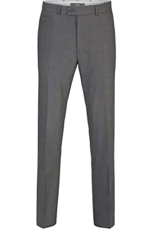 Brax Herren Style Enrico Flatfront forretning Klassisk Hose, Graphit, 42W / 34L EU