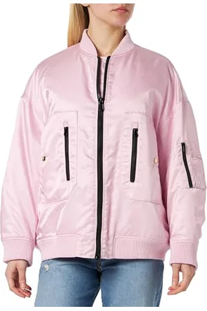 Pinko Damen Brugneto Bomber Satin Technico Jacke, , S