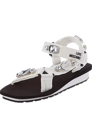 Moschino Damen Ja16153g0gi45100 Platform Sandalen, , 37 EU