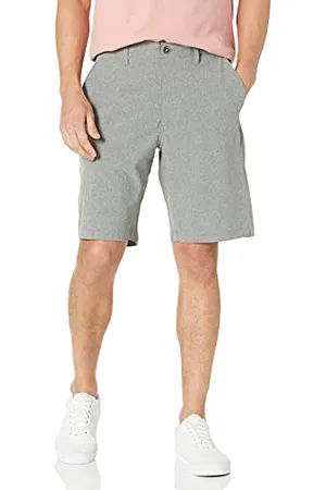 Volcom Herren Kerosene 21" Hybrid Chino Shorts, Meliert, Grau, 56