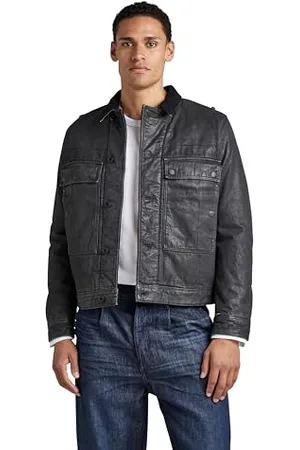 G-Star RAW Herren Utility Flap Pocket Lined Jacke, , S