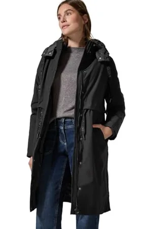 CECIL Damen B101059 2in1 Trench Coat, , XXL EU