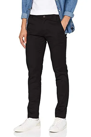 Tommy Hilfiger Herren Chino Hose TJM Scanton Chino Pant Slim Fit, (Black), 34W/34L