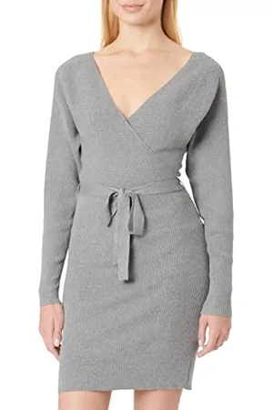 VERO MODA VMHOLLYREM LS V-Neck Dress GA NOOS