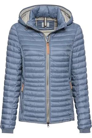 Camel Active Damen Steppjacke (330530-9E50), Größe:48, Farbe:Smoke Blue (26)