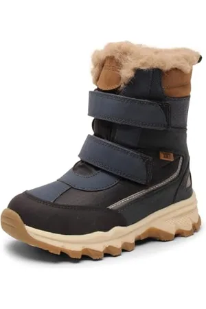 Bisgaard Kinder Winterstiefeletten Eddie TEX Blau Leder & Textil 29
