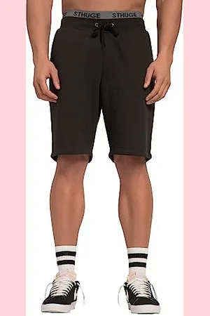 STHUGE Herren Große Größen Sweatbermuda Basic 1/2