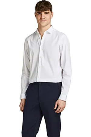 JACK & JONES Herren Jprblacardiff L/S Noos Langarmshirt, , L EU