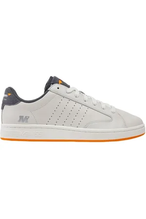 K-Swiss Herren Lozan Klub X MCLAREN Sneaker, WH/Anthrct/Papaya, 44 EU