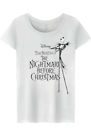 The Nightmare Before Christmas Nightmare Before Christmas Damen Wojackdts020 T-Shirt, , X-Large