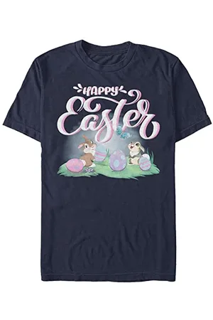 Disney Unisex Bambi Easter Thumper Organic Short Sleeve T-shirt, , L