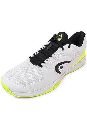 Head Unisex Grid Squash-Schuh, Weiß/Gelb, 44.5 EU
