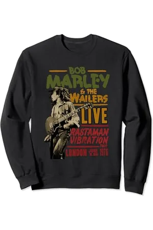 Bob Marley Official Wailers Rastaman Vibration London 1976 Sweatshirt