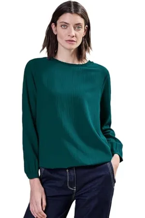 CECIL Bluse mit Smock-Detail