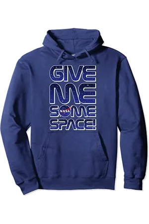 Nasa Give Me Some Space Font Pullover Hoodie