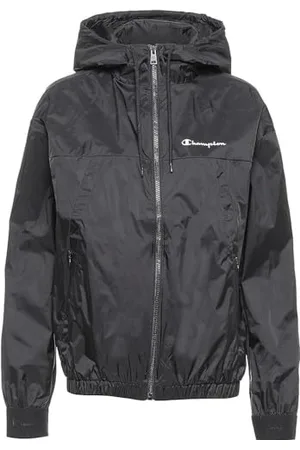 Champion Damen Legacy Outdoor Coated Nylon Hooded Jacke, , XXL