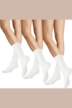Hudson Unisex Socken Easy³ 3-Pack White 0008 43-46