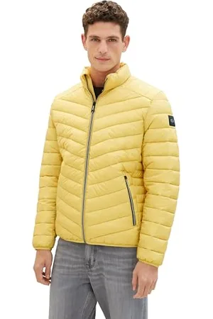 TOM TAILOR Herren Lightweight Steppjacke mit Stehkragen, , M