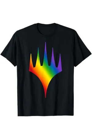Magic: The Gathering Magic: The Gathering Pride Slanted Rainbow Logo T-Shirt