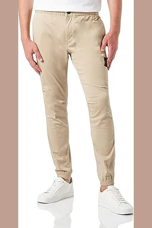 Calvin Klein Jeans Herren MONOLOGO Casual Badge Chino J30J324045 Gewebte Hosen, , L