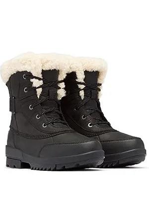 sorel TORINO II PARC BOOT WATERPROOF Winterstiefel für Damen, Schwarz (Black x Sea Salt), 36.5 EU