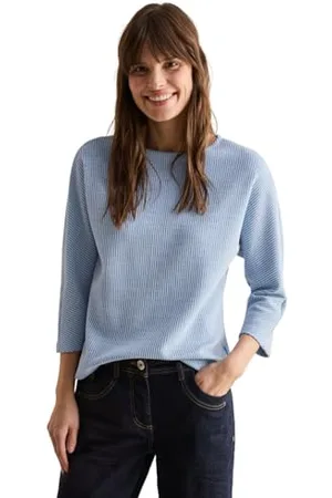 CECIL Kurzes Melange Shirt