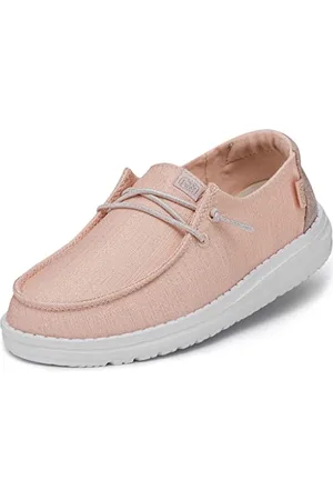 Hey dude Wendy Youth Glitter Moc Toe Shoes, , 33 EU