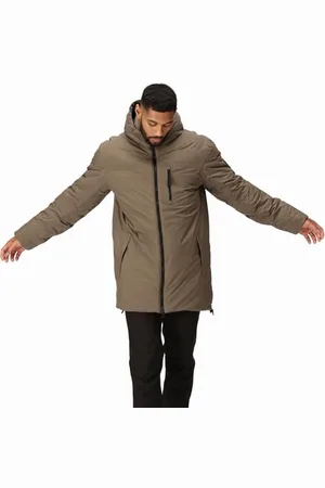 Regatta Herren Mens Yewbank Ii Hooded Waterproof Outdoor Winter Park Jacket wasserdichte Jacke, , L