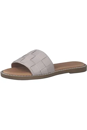 QS by s.Oliver Schiebe-Sandalen 5-5-27104-20 Grau Red Label