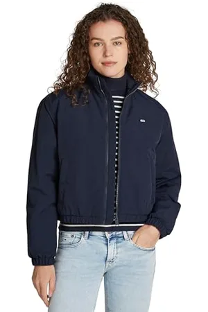 Tommy Hilfiger Damen Jacke Essential Padded Jacket Übergangsjacke, (Dark Night Navy), XL