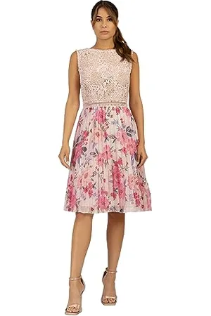 Apart Damen Cocktailkleid Prom-Kleid, Mehrfarbiges Pulver, 40